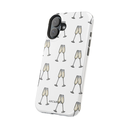 Champagne Toast -Magnetic Tough Case - Arc & Bold