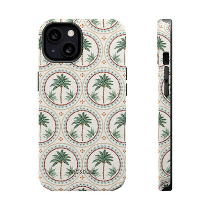Tropical Tile Palm - Magnetic Tough Case - Arc & Bold