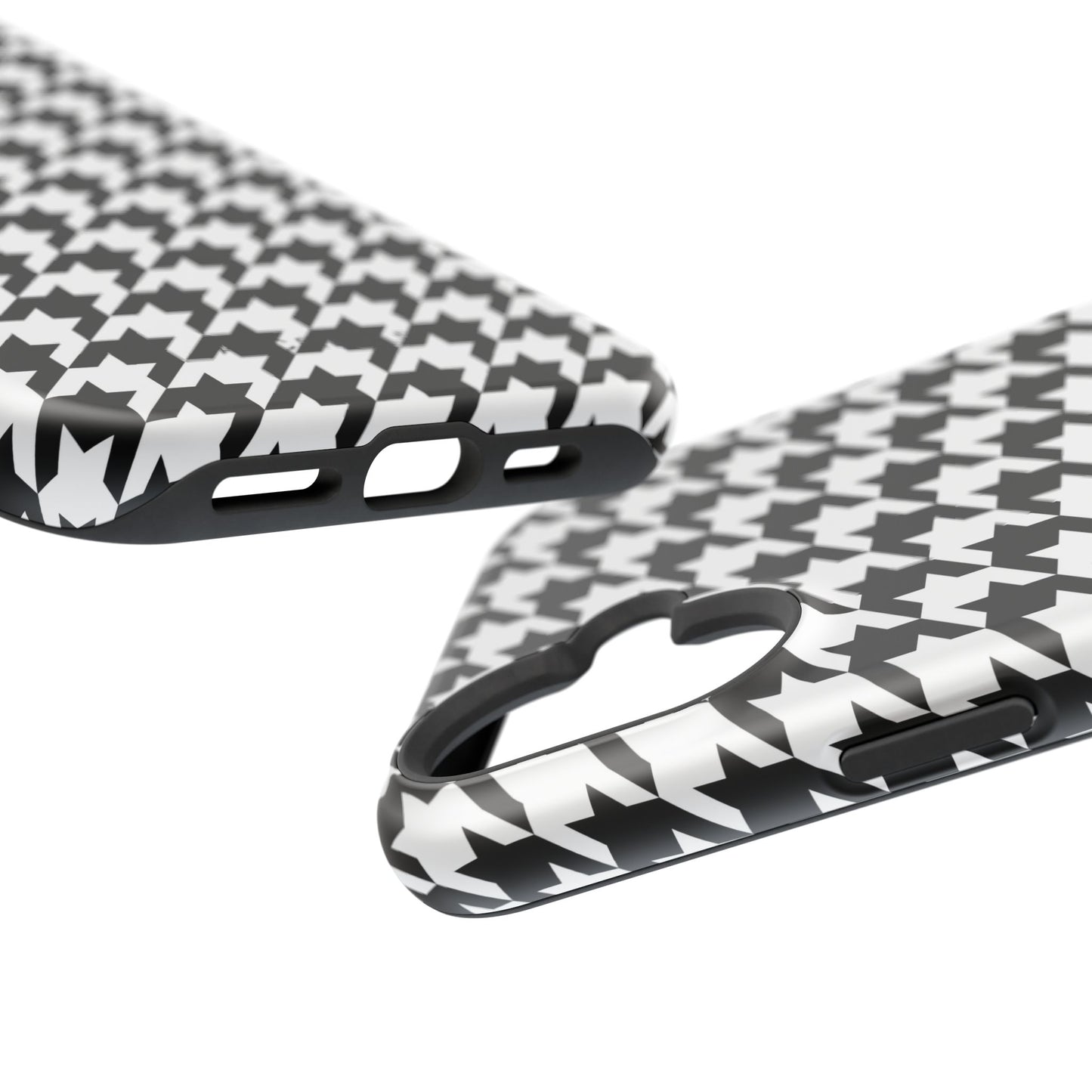 Houndstooth - Magnetic Phone Case - Arc & Bold