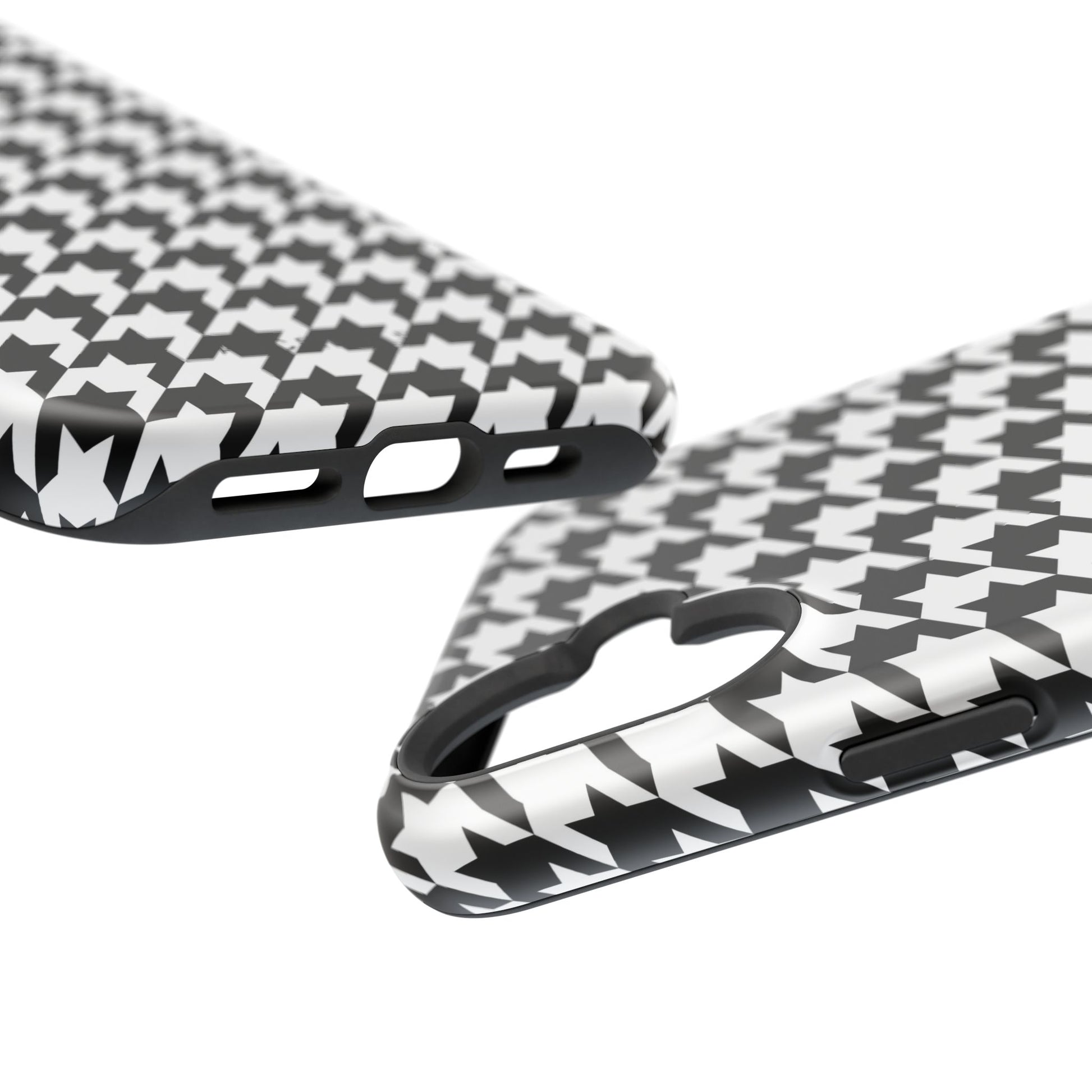 Houndstooth - Magnetic Phone Case - Arc & Bold