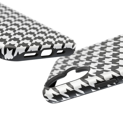 Houndstooth - Magnetic Phone Case - Arc & Bold