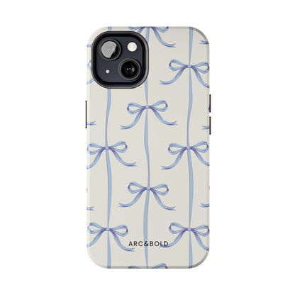 Blue Bow - Tough Phone Case - Arc & Bold
