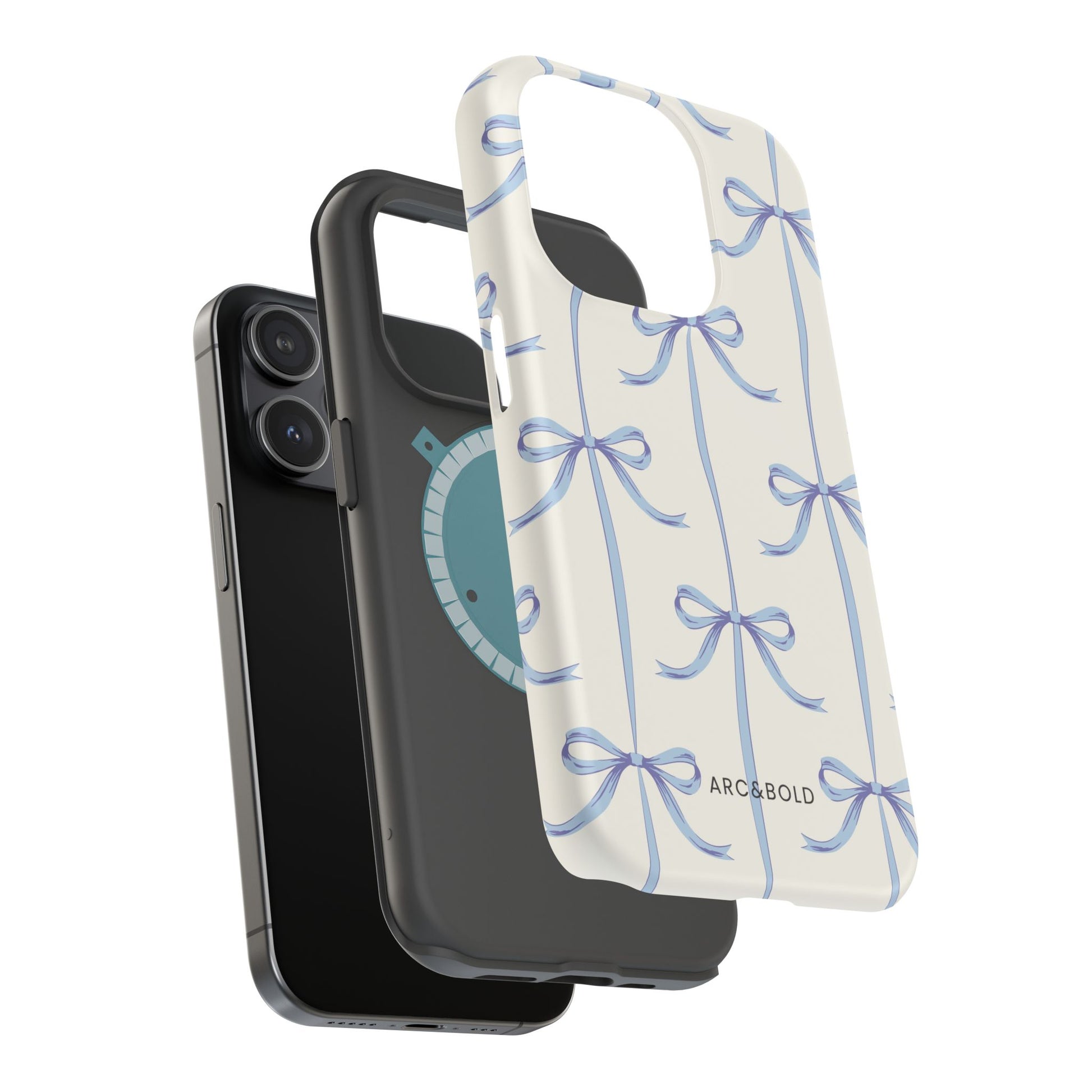 Blue Bow - Magnetic Tough Case - Arc & Bold