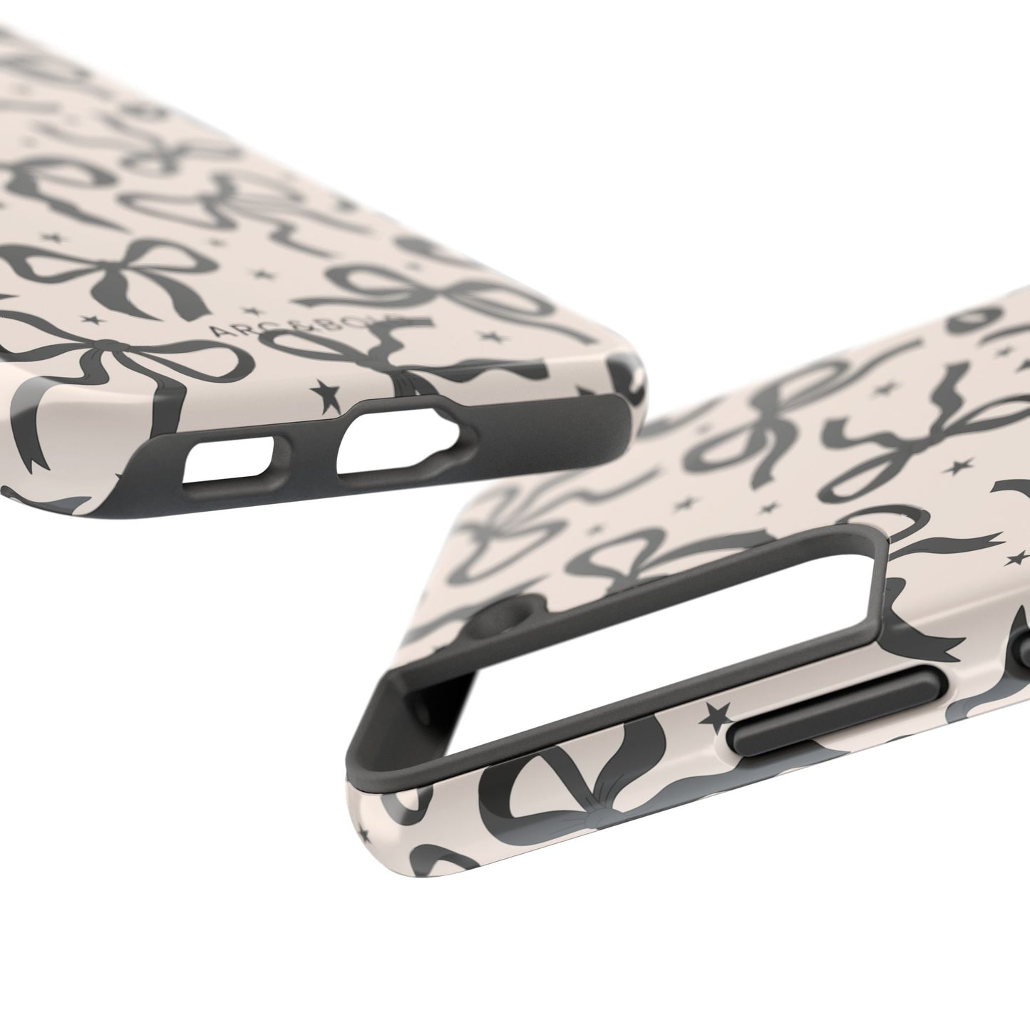 Noir Bows - Tough Phone Case