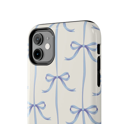 Blue Bow - Tough Phone Case - Arc & Bold