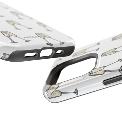 Champagne Toast -Magnetic Tough Case - Arc & Bold