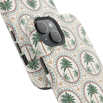 Tropical Tile Palm - Magnetic Tough Case - Arc & Bold