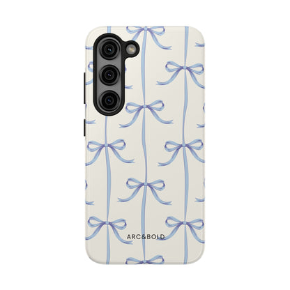 Blue Bow - Tough Phone Case - Arc & Bold