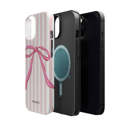 Pink Bow - Magnetic Phone Case - Arc & Bold