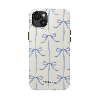 Blue Bow - Tough Phone Case - Arc & Bold