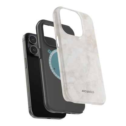 Marble - Magnetic Phone Case - Arc & Bold