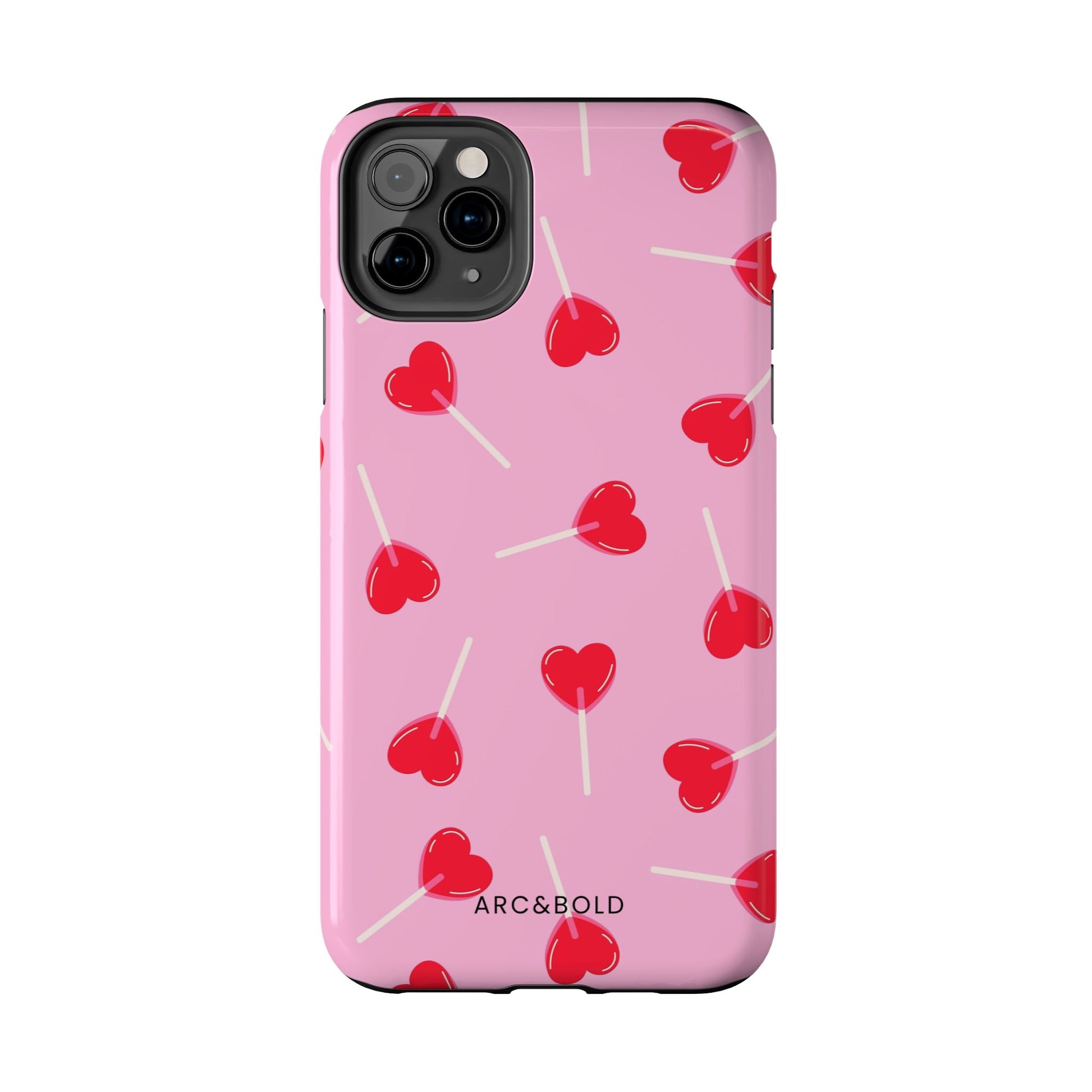 Heart Pops - Tough Phone Case - Arc & Bold