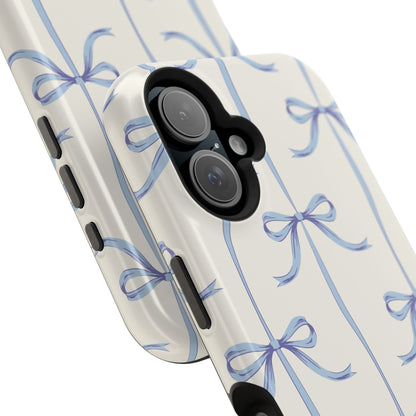 Blue Bow - Magnetic Tough Case - Arc & Bold