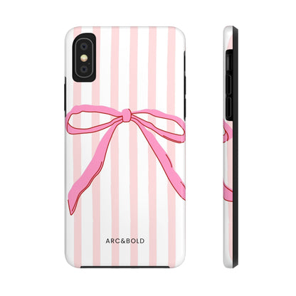 Pink Bow - Tough Phone Case - Arc & Bold