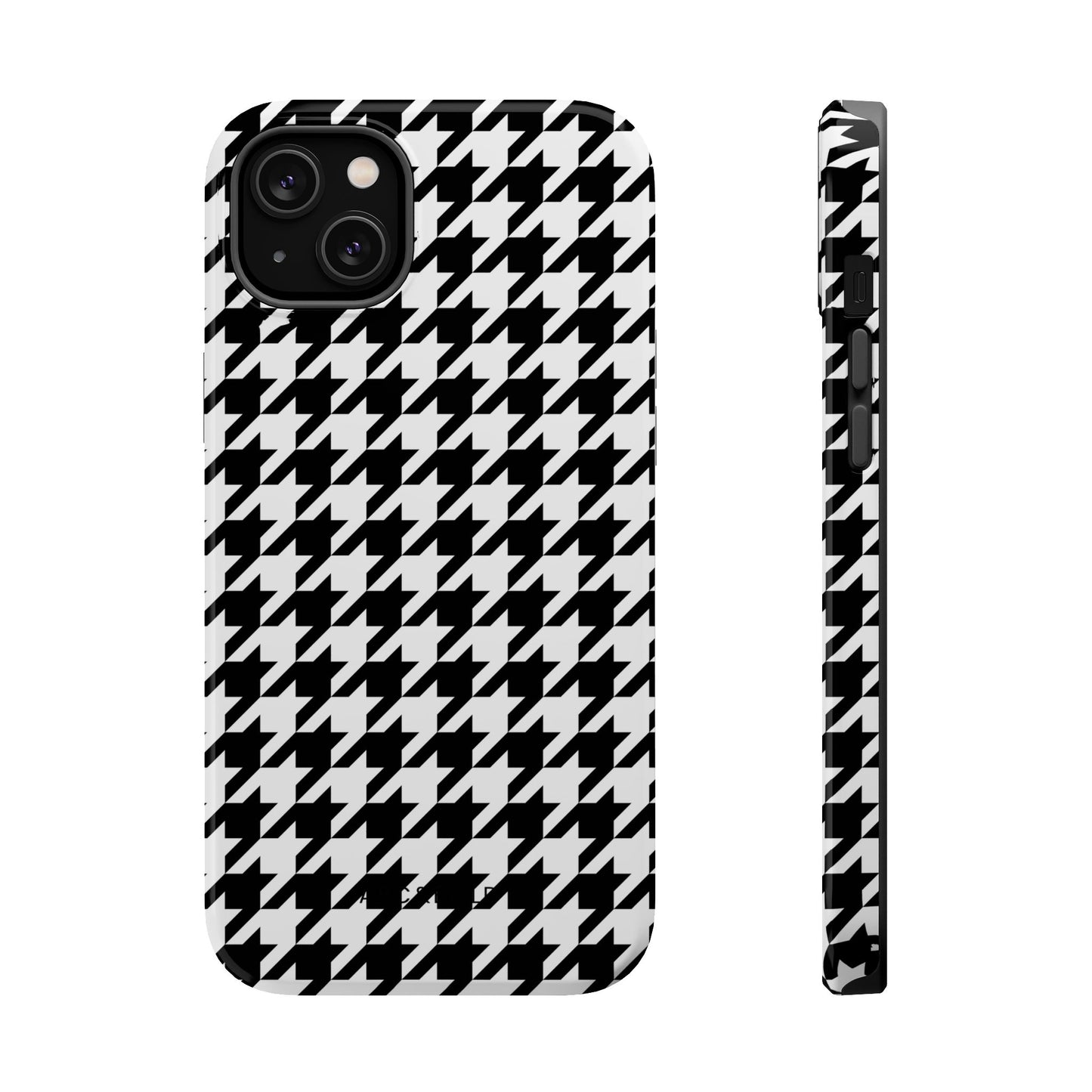 Houndstooth - Magnetic Phone Case - Arc & Bold