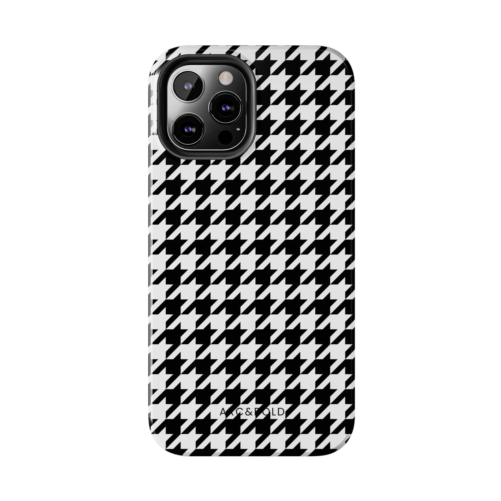 Houndstooth - Tough Phone Case - Arc & Bold