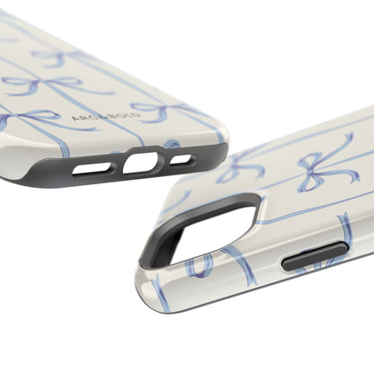 Blue Bow - Magnetic Tough Case - Arc & Bold