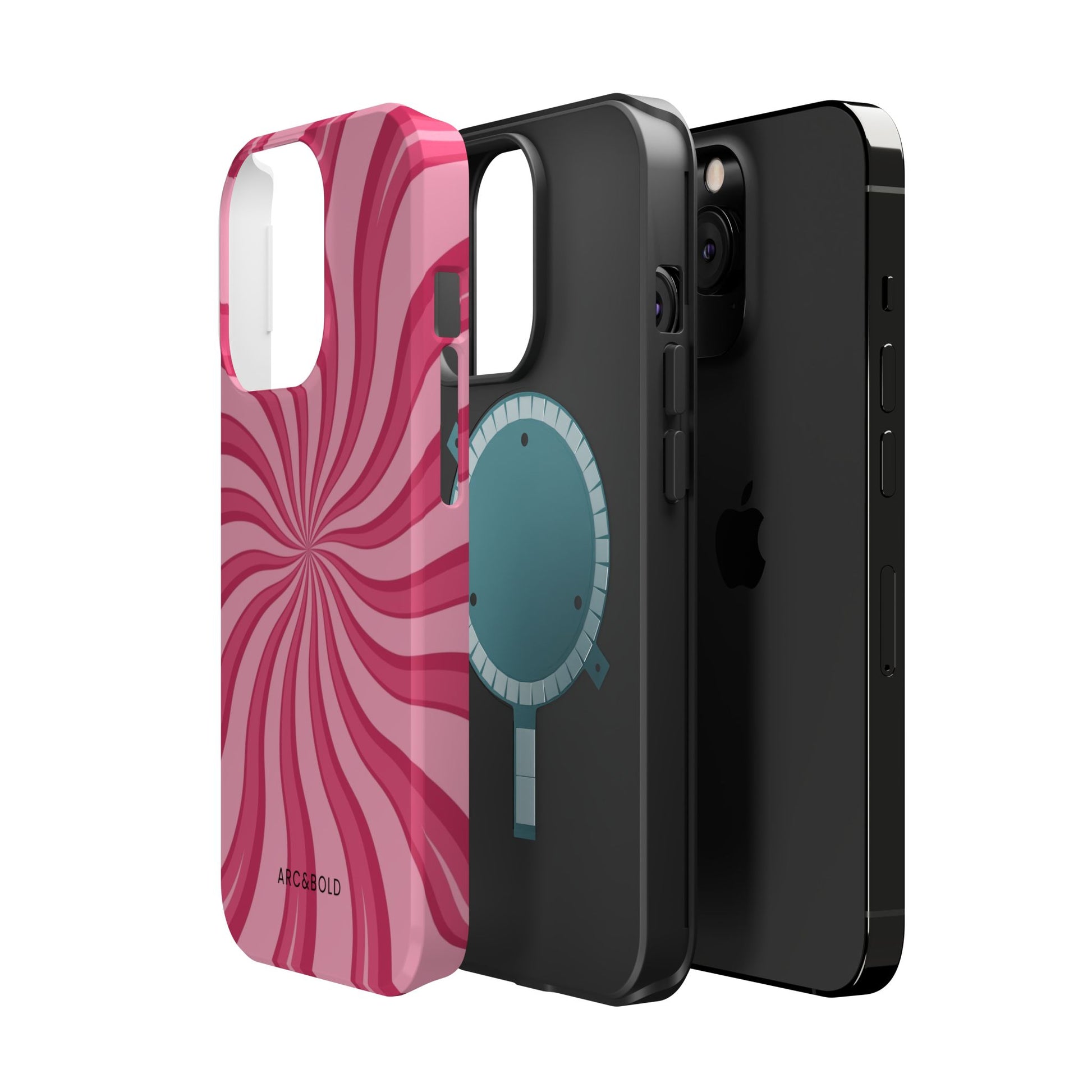 Candy Swirl - Magnetic Phone Case - Arc & Bold