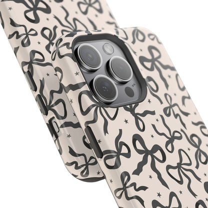 Noir Bows - Magnetic Tough Case - Arc & Bold