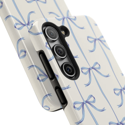 Blue Bow - Tough Phone Case - Arc & Bold