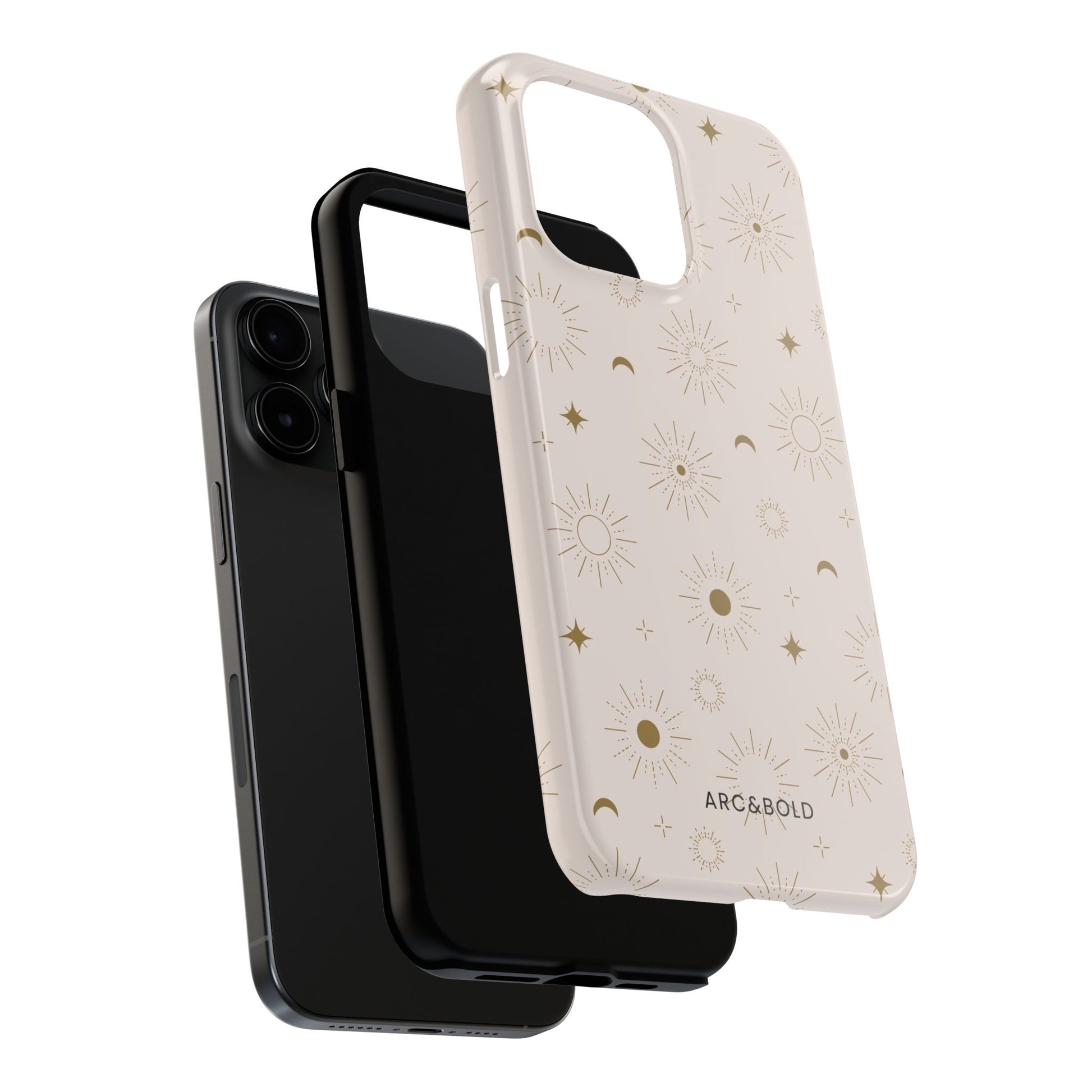 Golden Eclipse - Tough Phone Case - Arc & Bold
