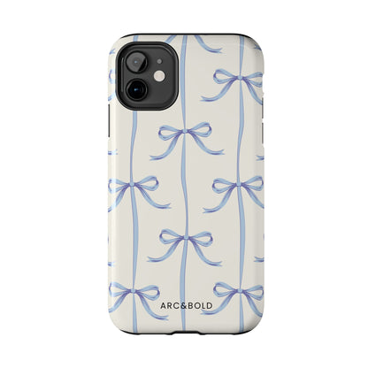 Blue Bow - Tough Phone Case - Arc & Bold