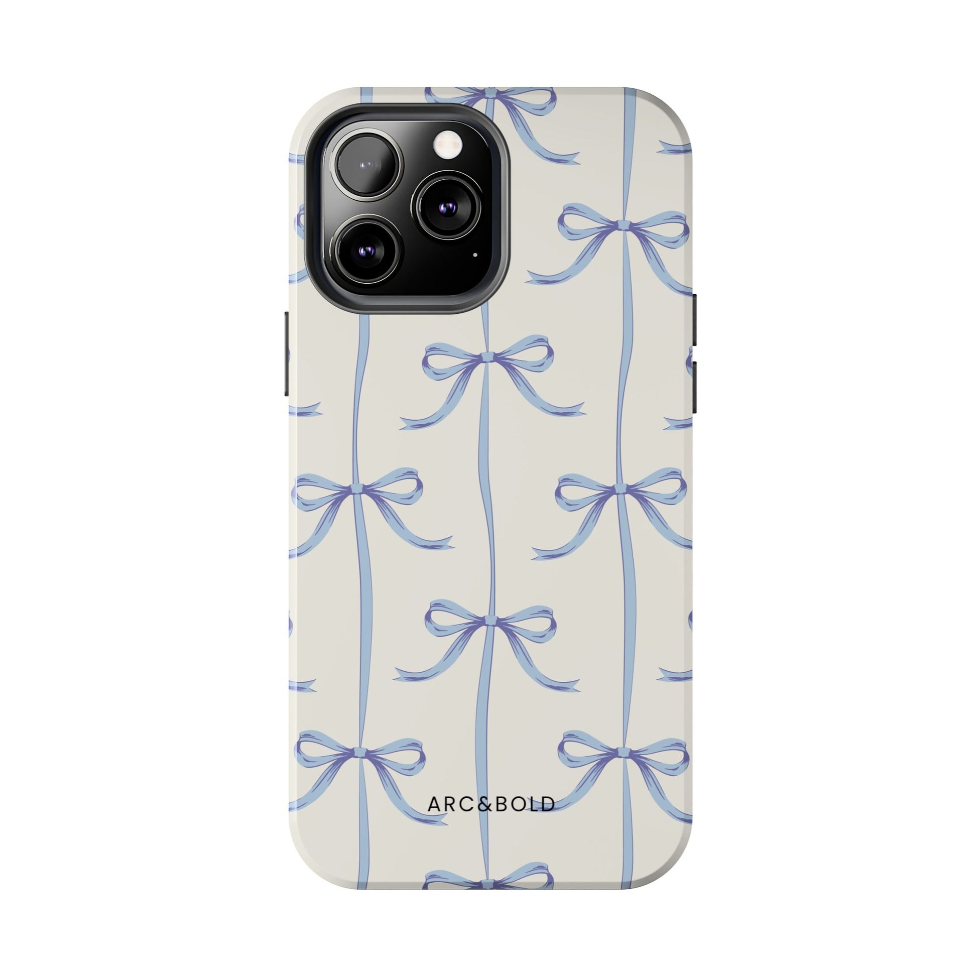 Blue Bow - Tough Phone Case - Arc & Bold