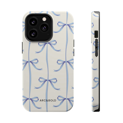Blue Bow - Magnetic Tough Case - Arc & Bold