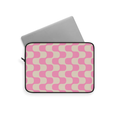 Pink Waves - Laptop Sleeve - Arc & Bold