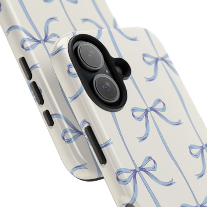 Blue Bow - Tough Phone Case - Arc & Bold