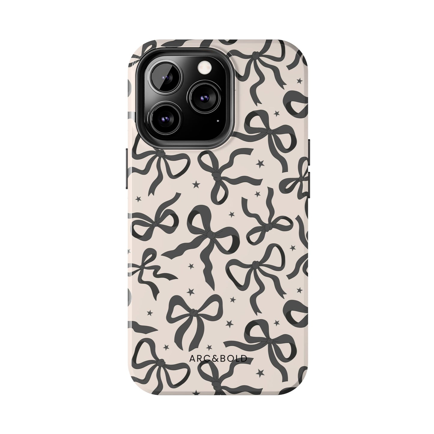 Noir Bows - Tough Phone Case