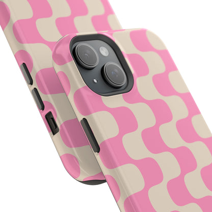 Pink Waves - Magnetic Phone Case - Arc & Bold