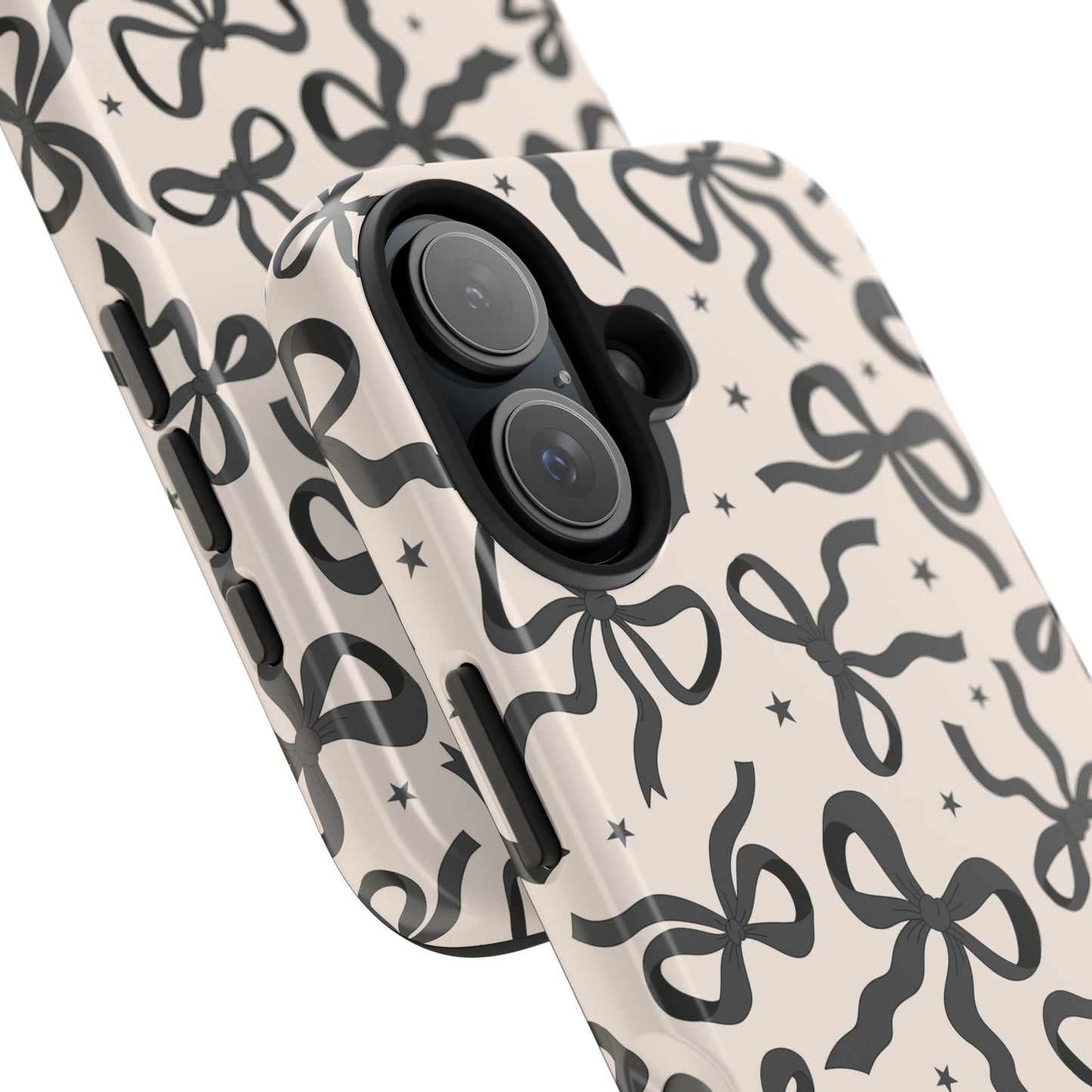Noir Bows - Tough Phone Case