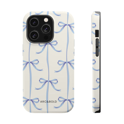 Blue Bow - Magnetic Tough Case - Arc & Bold