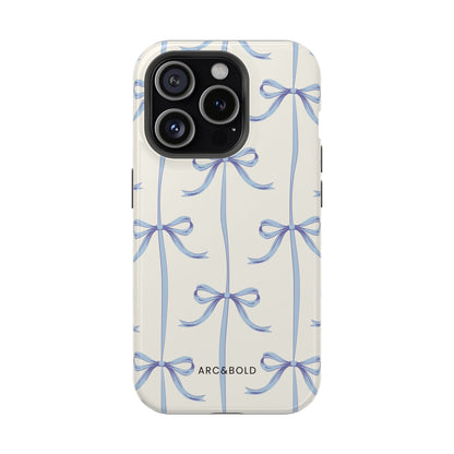 Blue Bow - Magnetic Tough Case - Arc & Bold