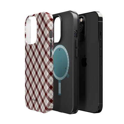 Maroon - Magnetic Tough Case - Arc & Bold