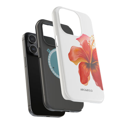 Hibiscus - Magnetic Tough Case - Arc & Bold
