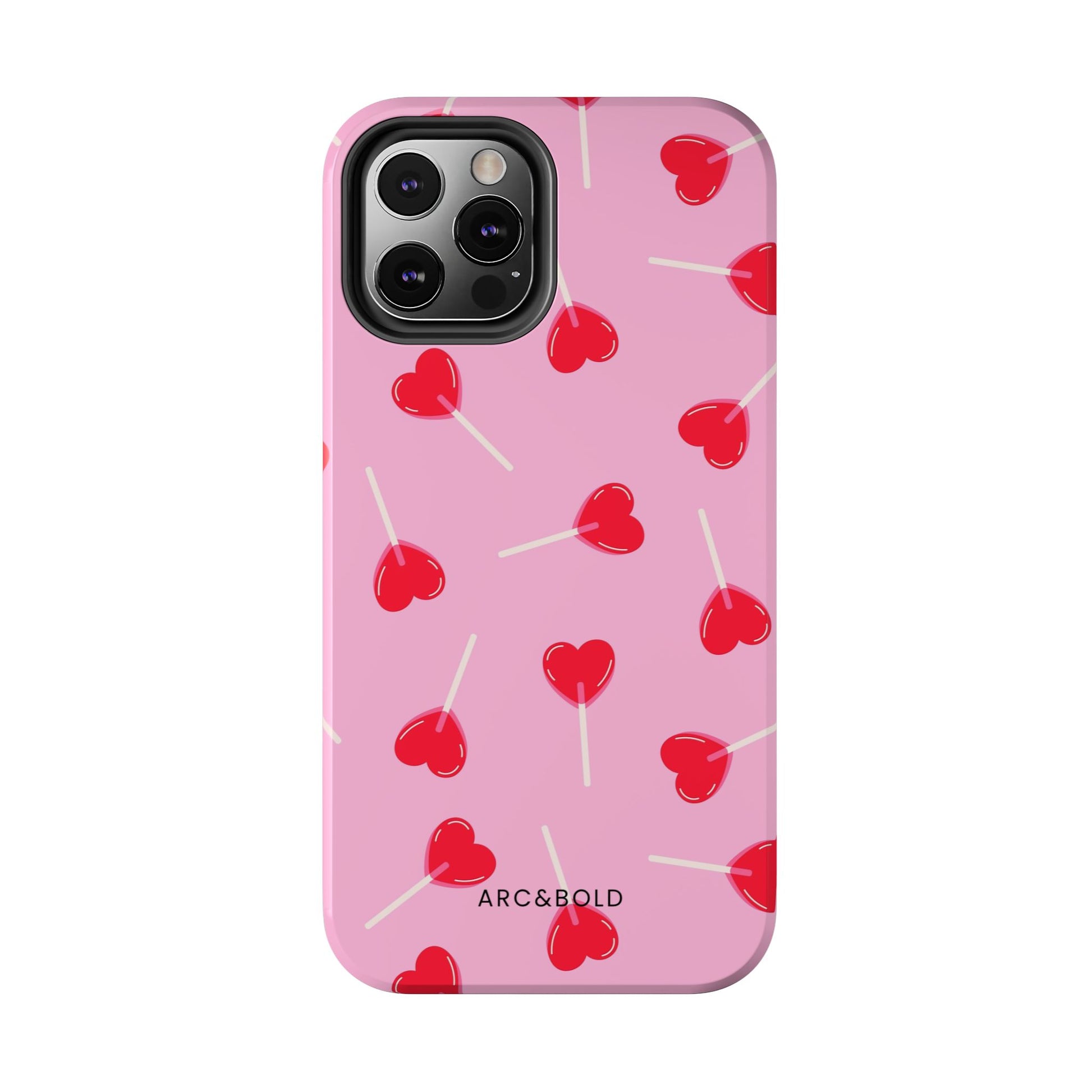 Heart Pops - Tough Phone Case - Arc & Bold