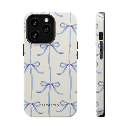 Blue Bow - Magnetic Tough Case - Arc & Bold