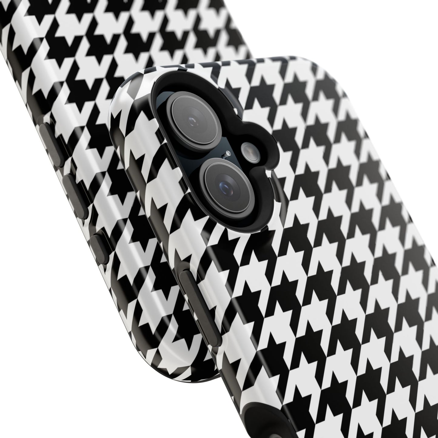Houndstooth - Magnetic Phone Case - Arc & Bold