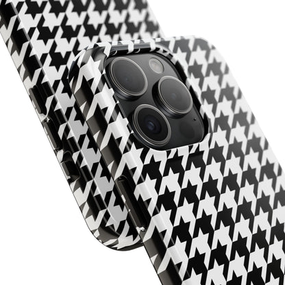 Houndstooth - Tough Phone Case - Arc & Bold