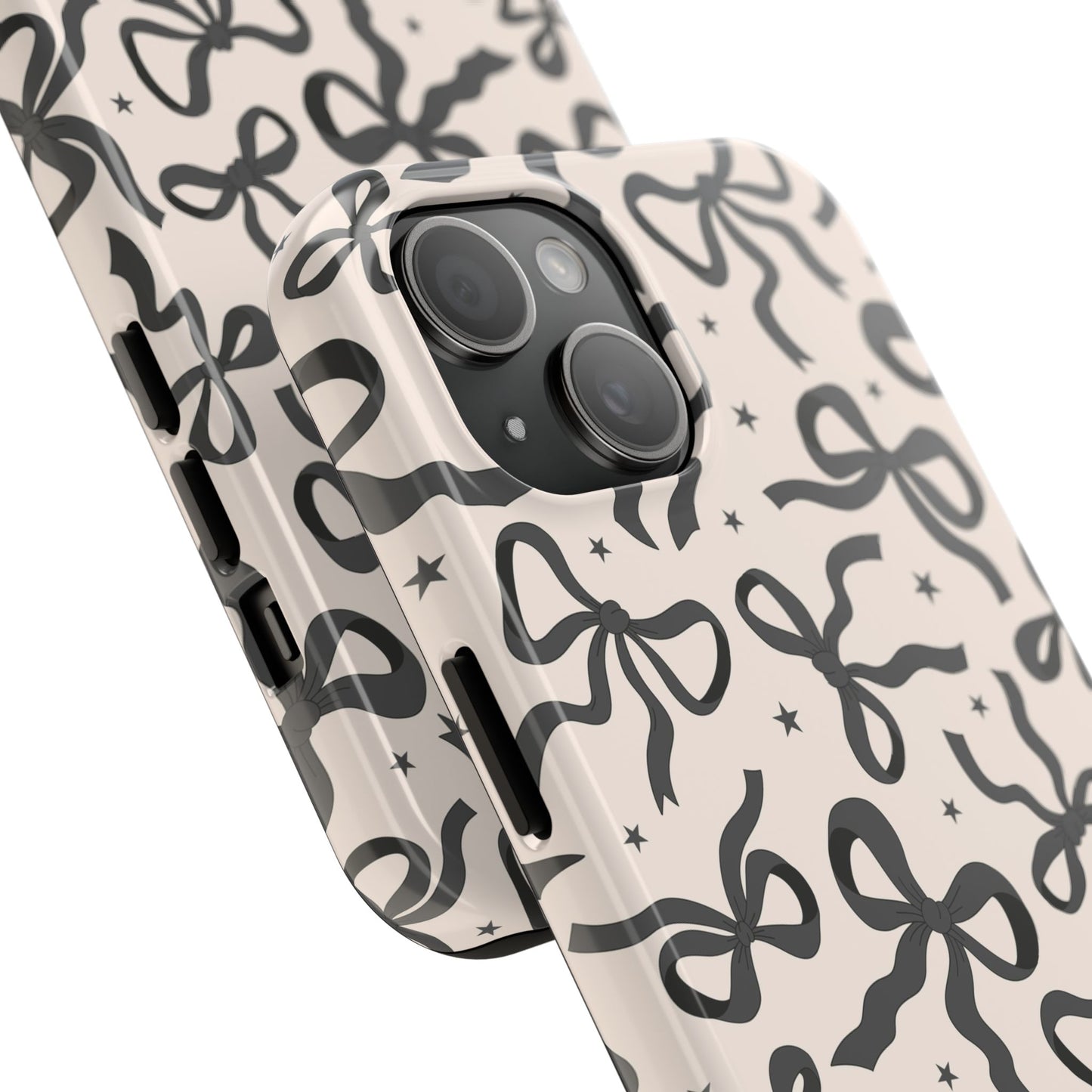 Noir Bows - Tough Phone Case