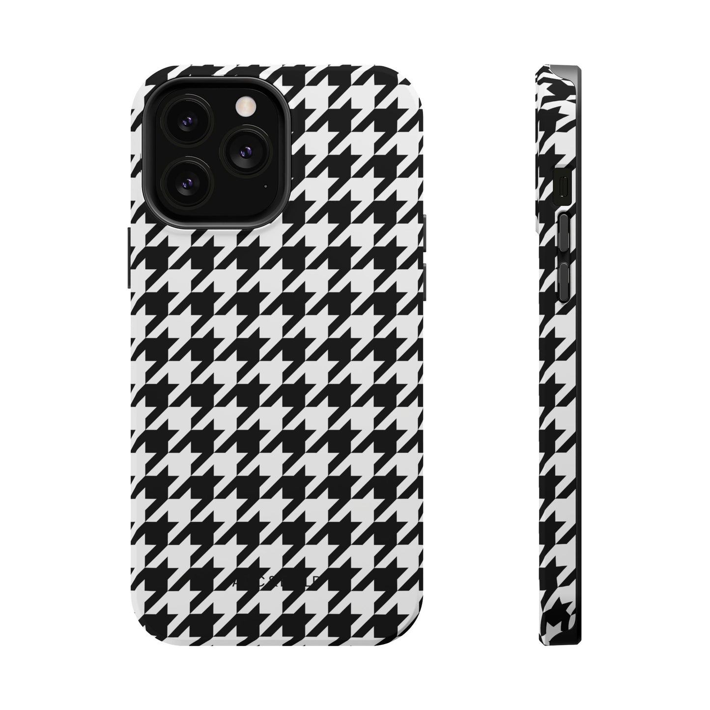 Houndstooth - Magnetic Phone Case - Arc & Bold