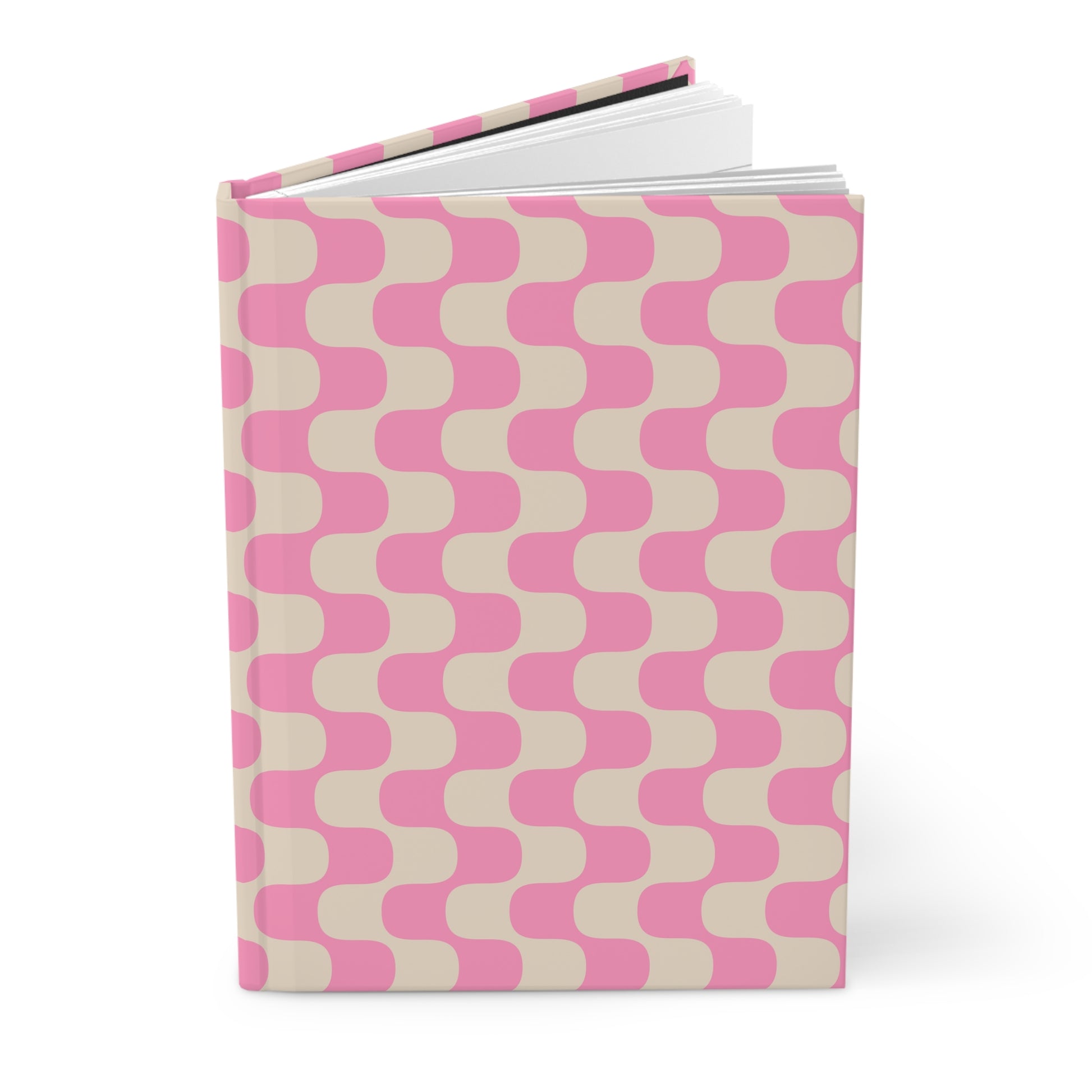Pink Waves - Hardcover Journal Matte - Arc & Bold