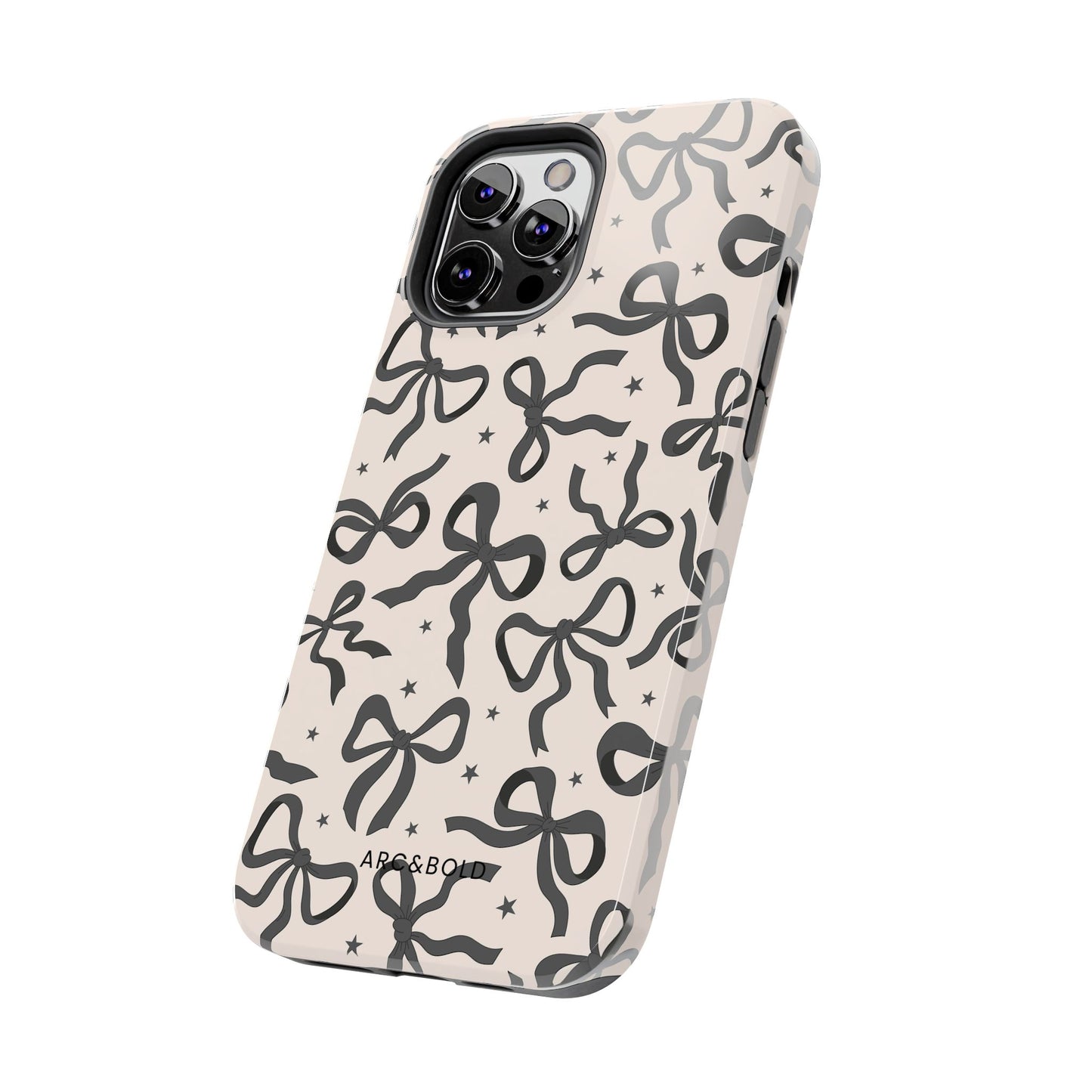 Noir Bows - Tough Phone Case
