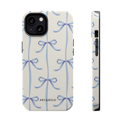 Blue Bow - Magnetic Tough Case - Arc & Bold