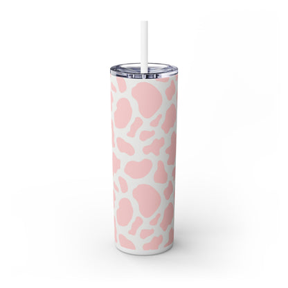 HOWDY - Skinny Tumbler with Straw, 20oz