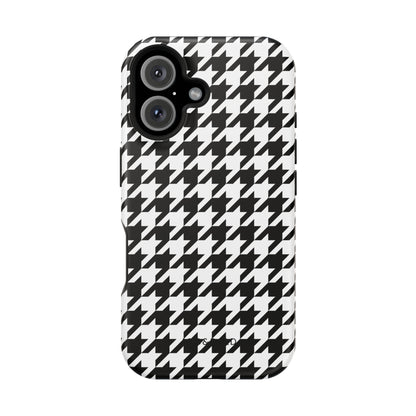 Houndstooth - Magnetic Phone Case - Arc & Bold