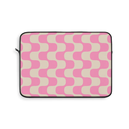 Pink Waves - Laptop Sleeve - Arc & Bold