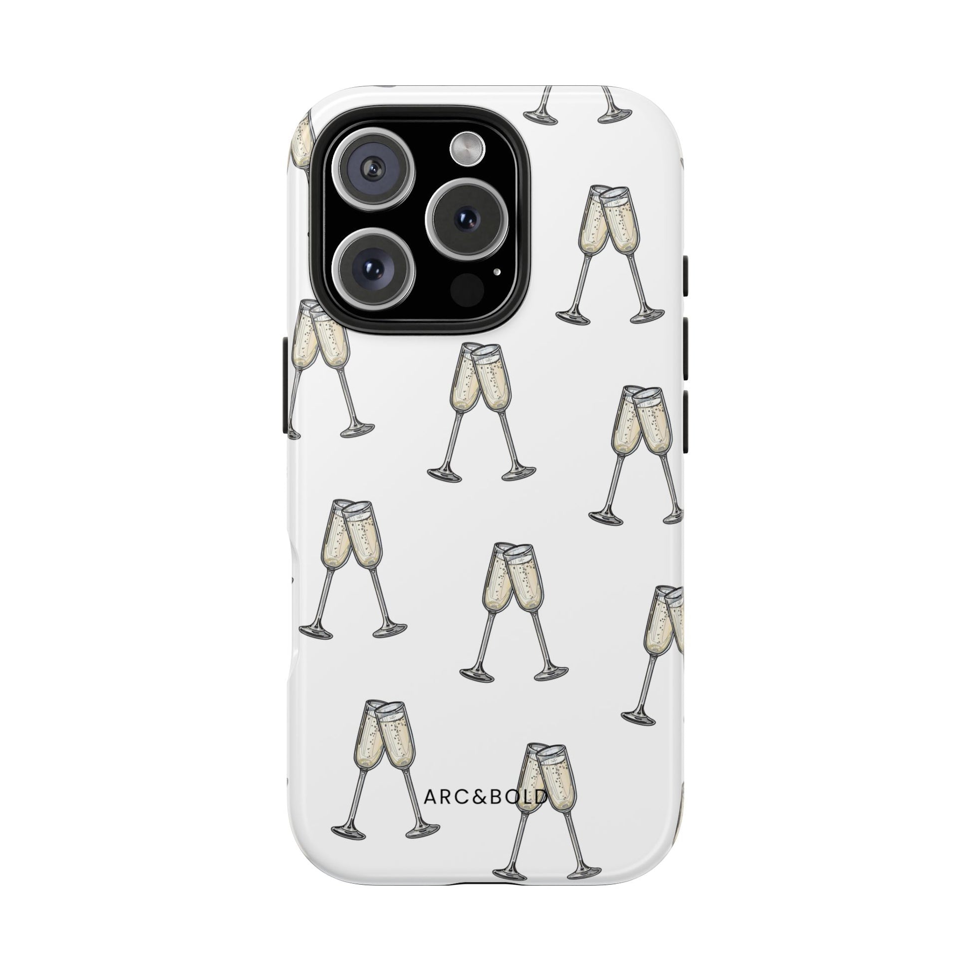 Champagne Toast - Tough Phone Case - Arc & Bold